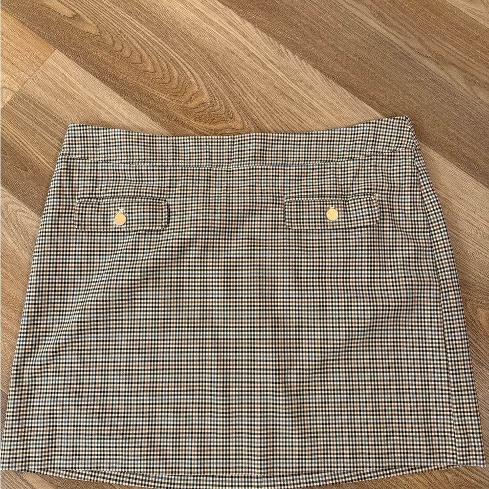 Classic Checkered Skirt